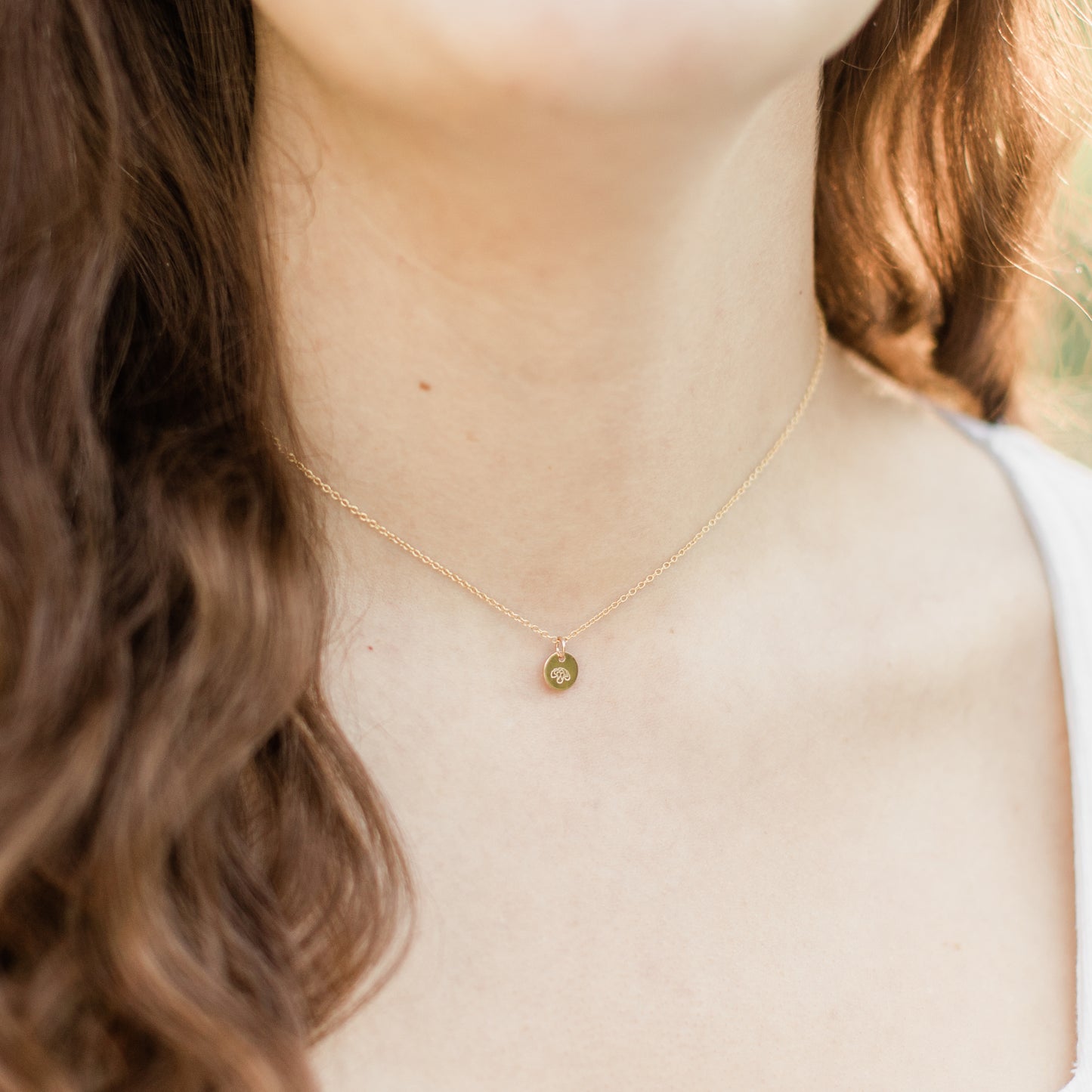 Birth Flower Necklace