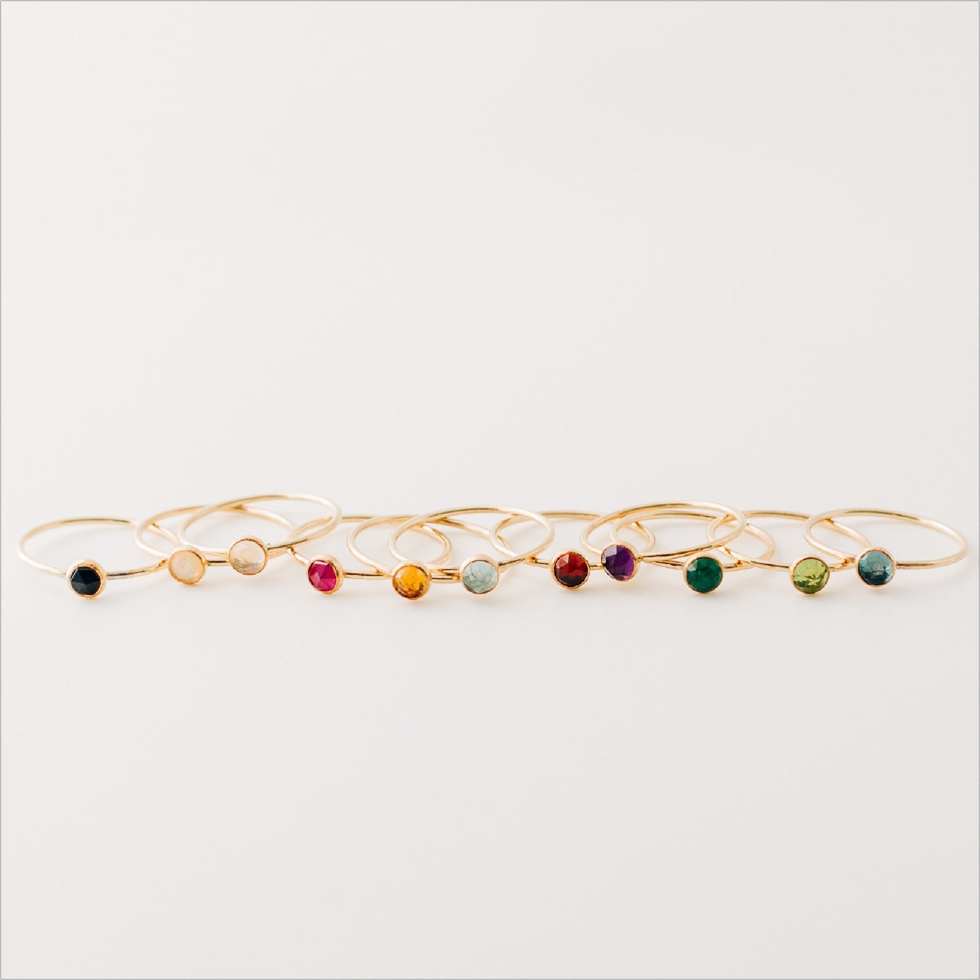 Birthstone Ring Collection