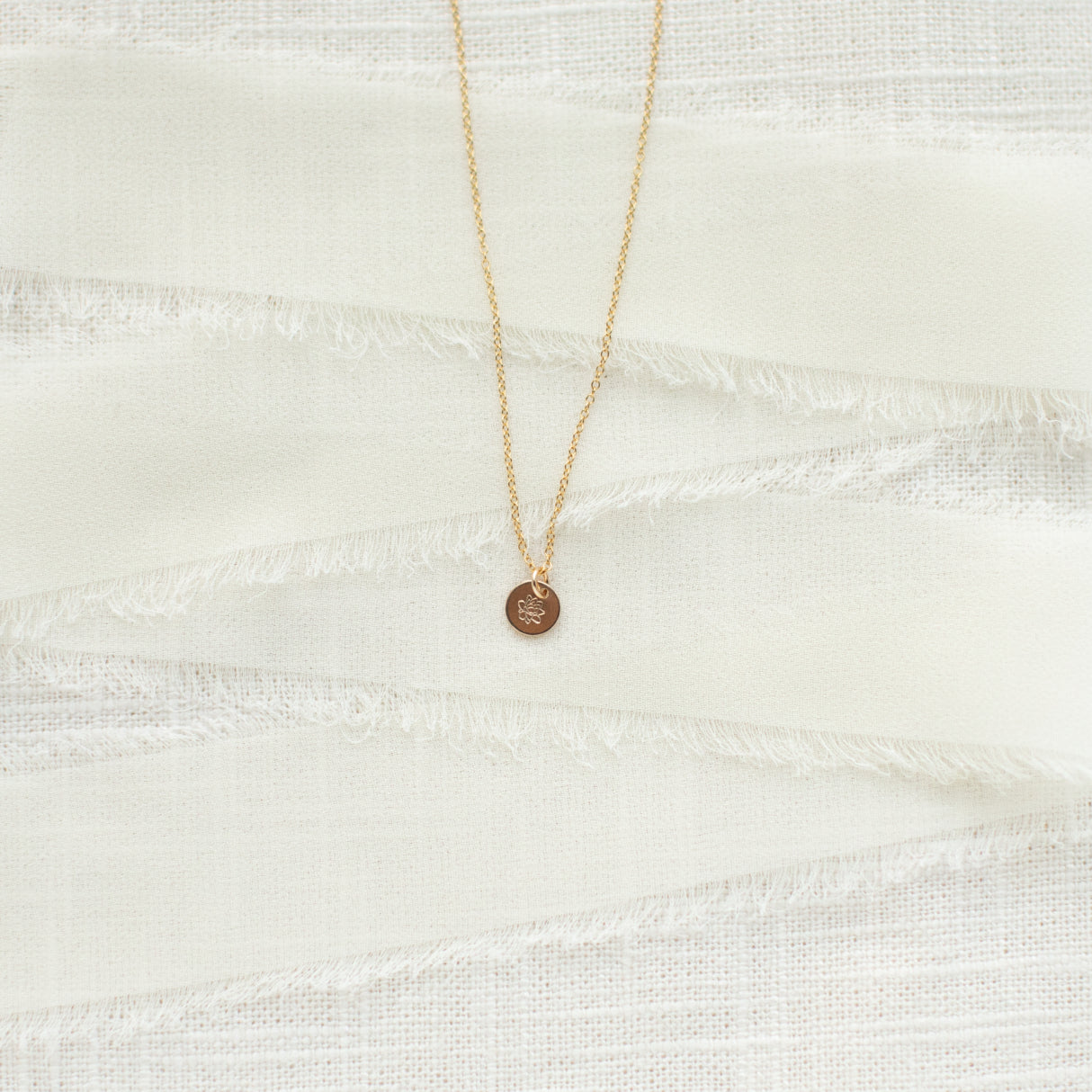 Birth Flower Necklace