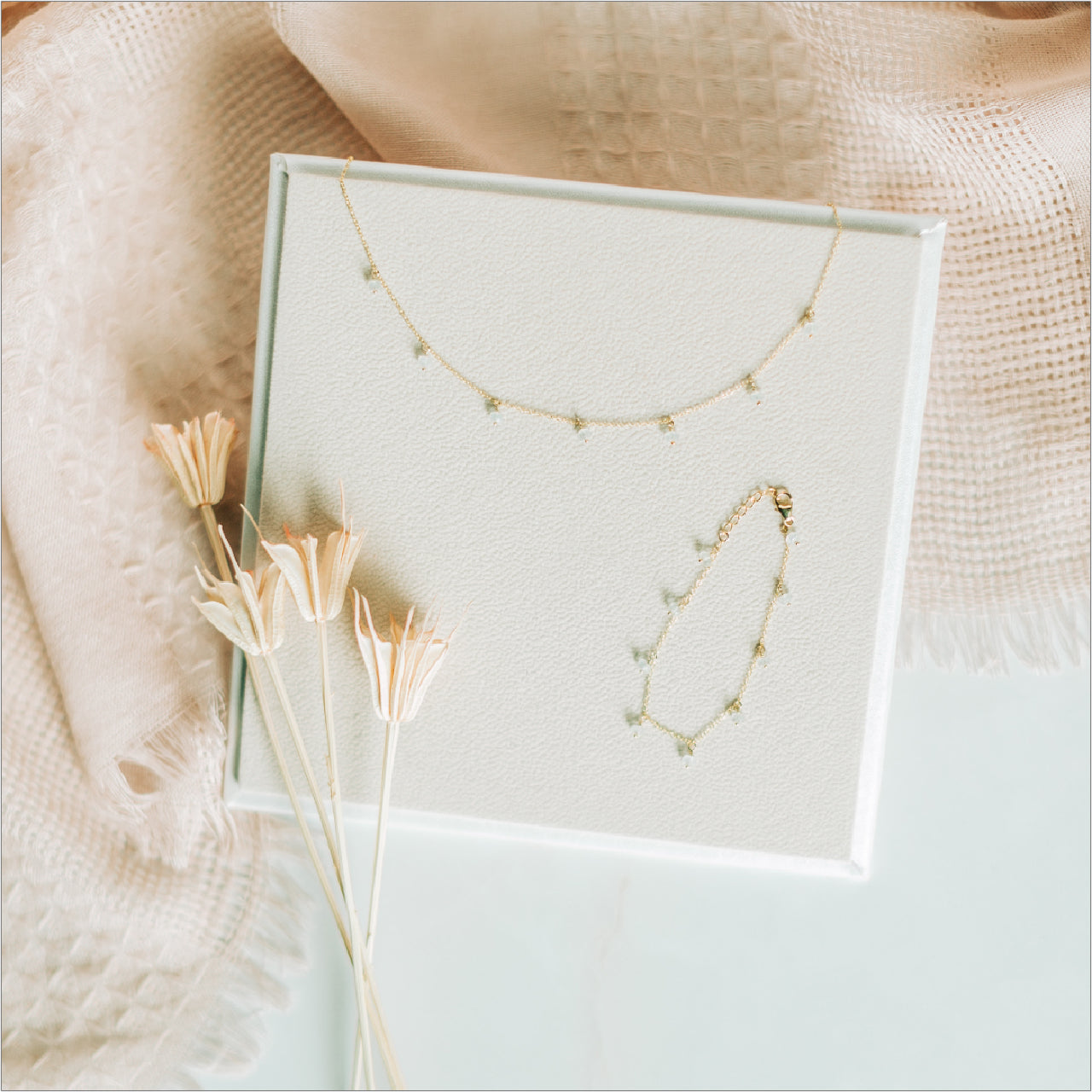 Aquamarine Jewelry Set