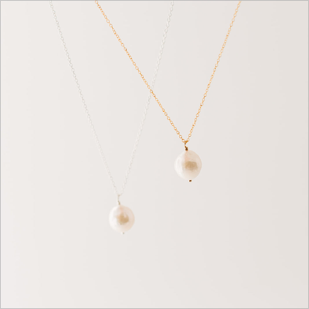 Baroque Pearl Pendant Necklaces