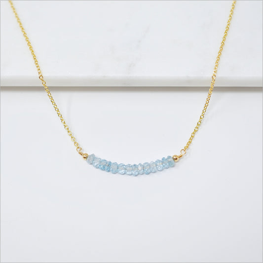 Blue Topaz Necklace