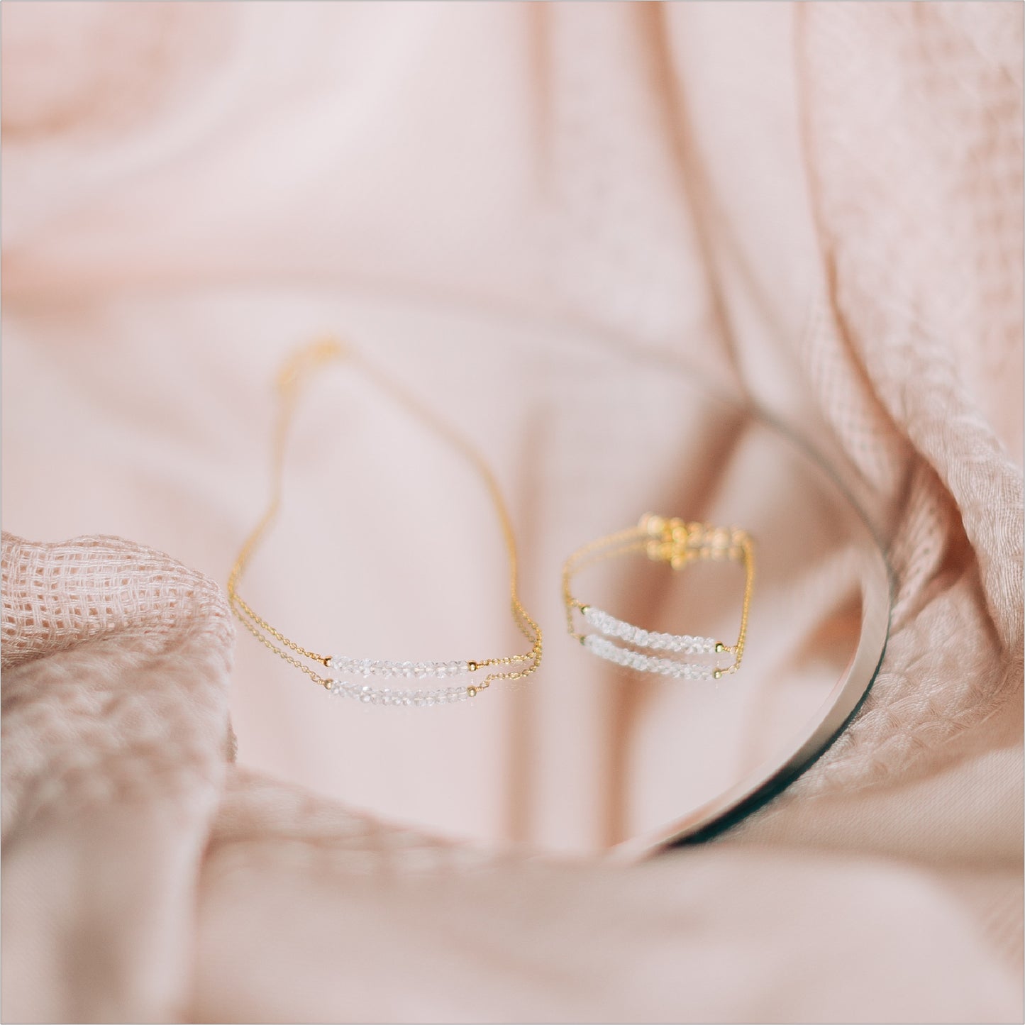 Clear Quartz Jewelry Set