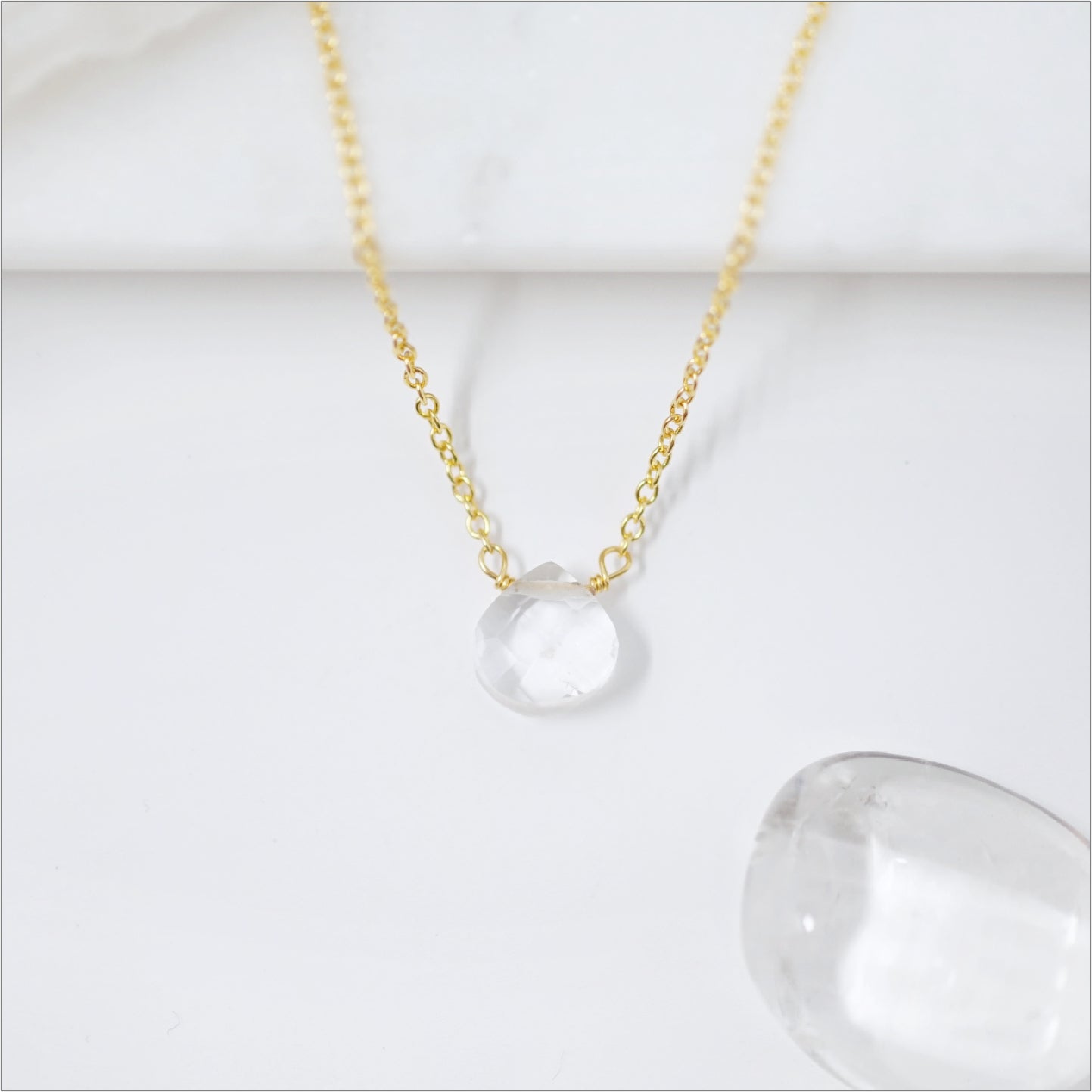 Clear Quartz Necklace