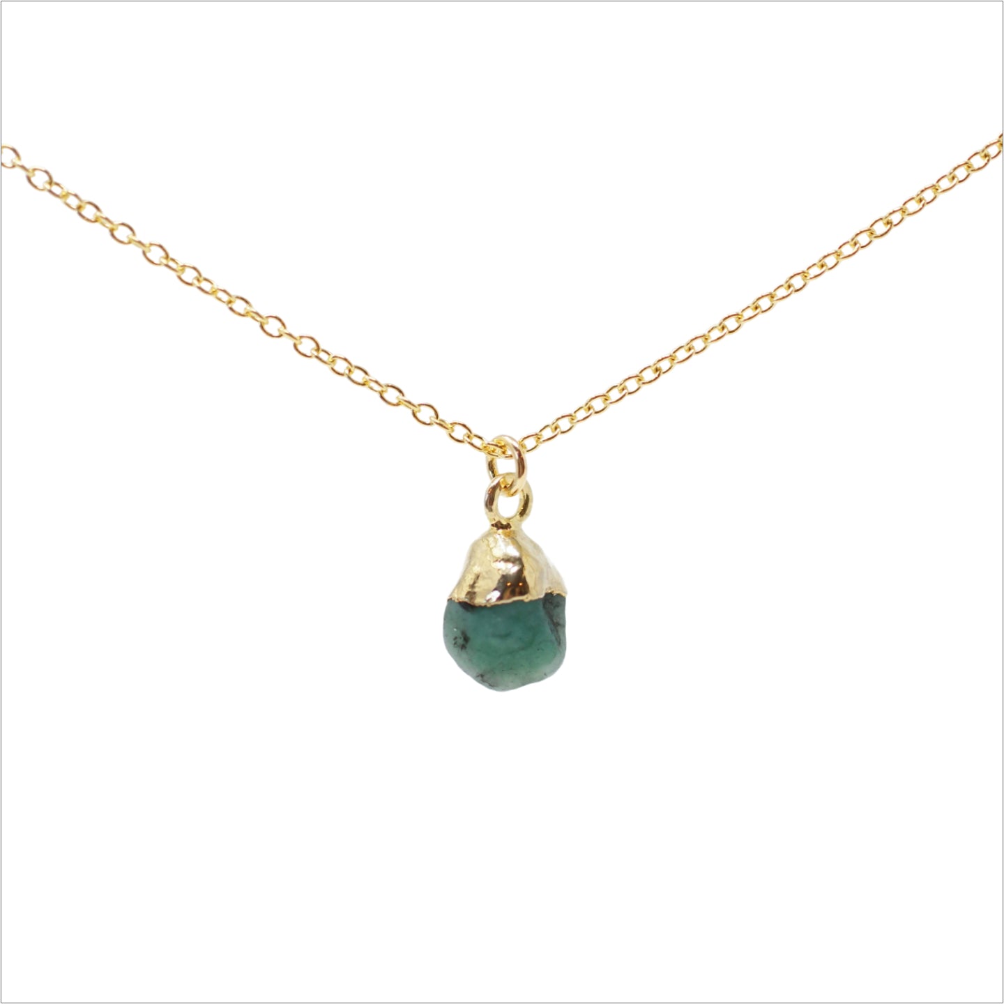 Raw Crystal Necklace - Birthstone Necklace
