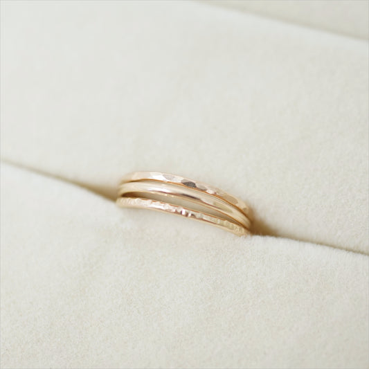 Gold Filled Stacking Rings