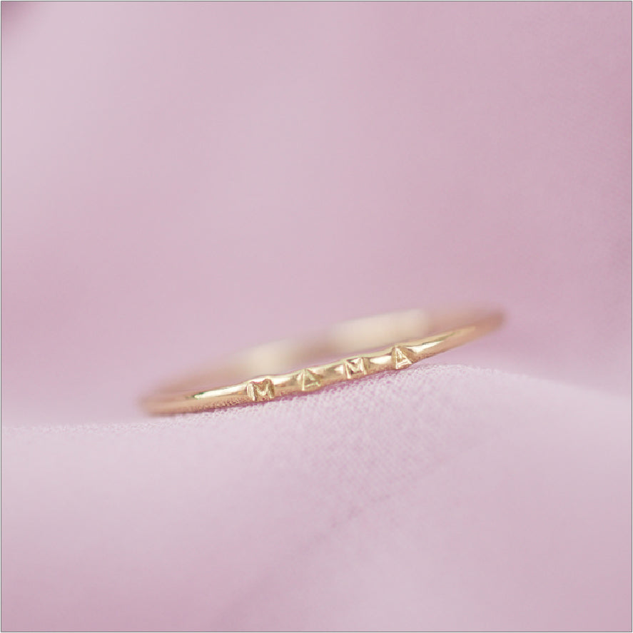 Gold Mama Ring