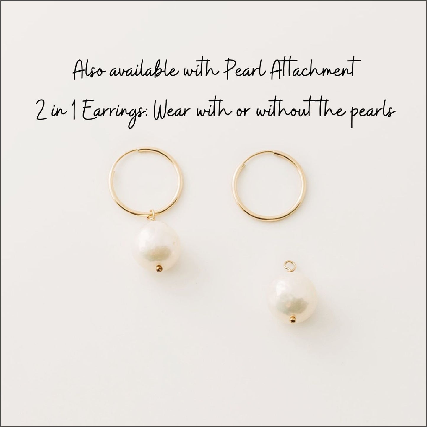 Pearl Hoops