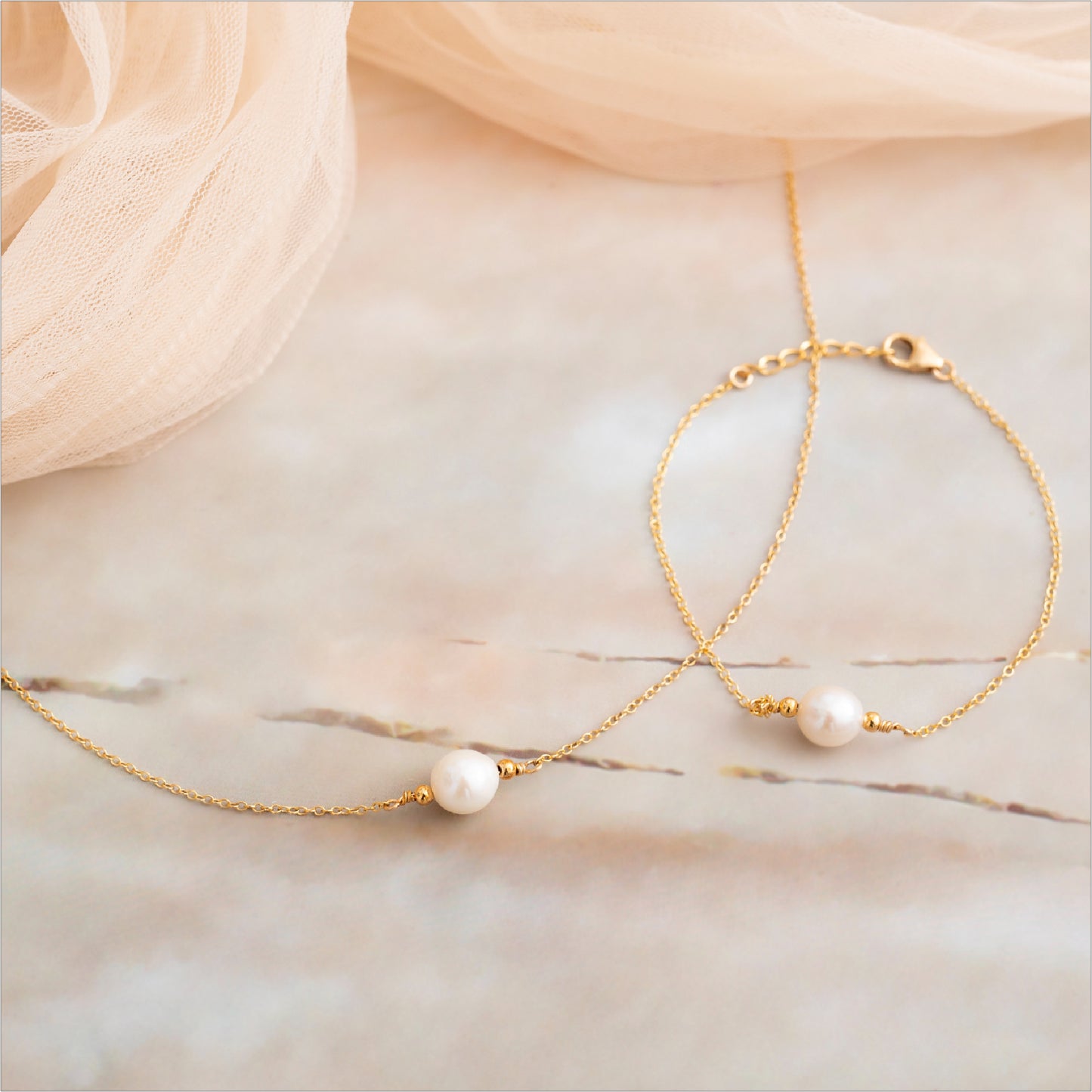 Pearl Jewelry Set