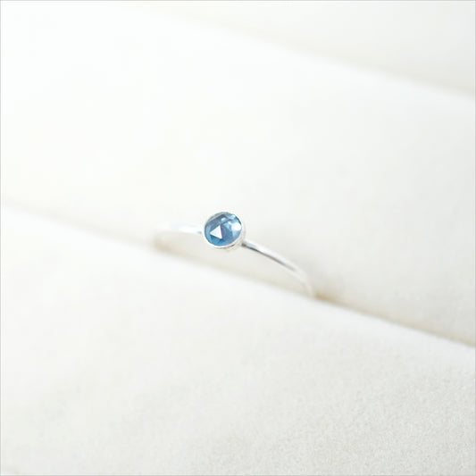Sterling Silver London Blue Topaz Ring