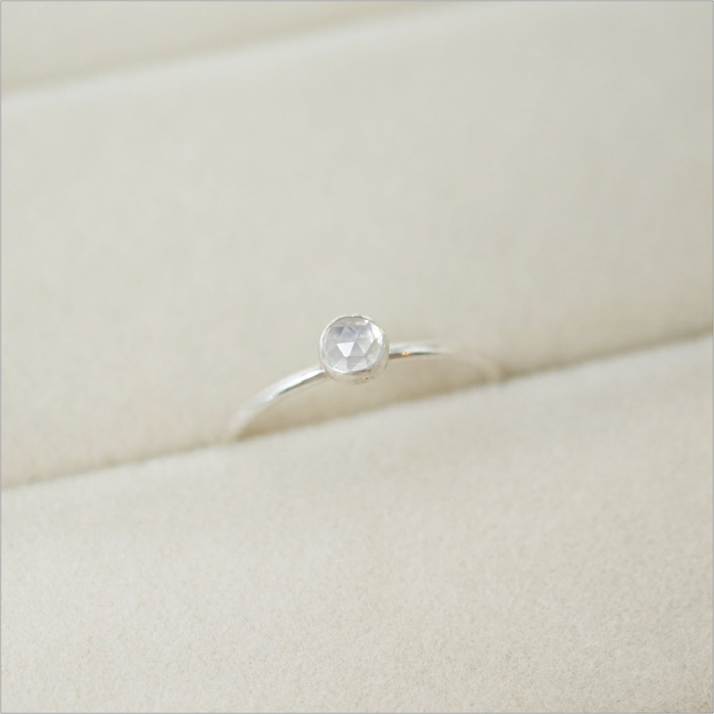 Sterling Silver Moonstone Ring
