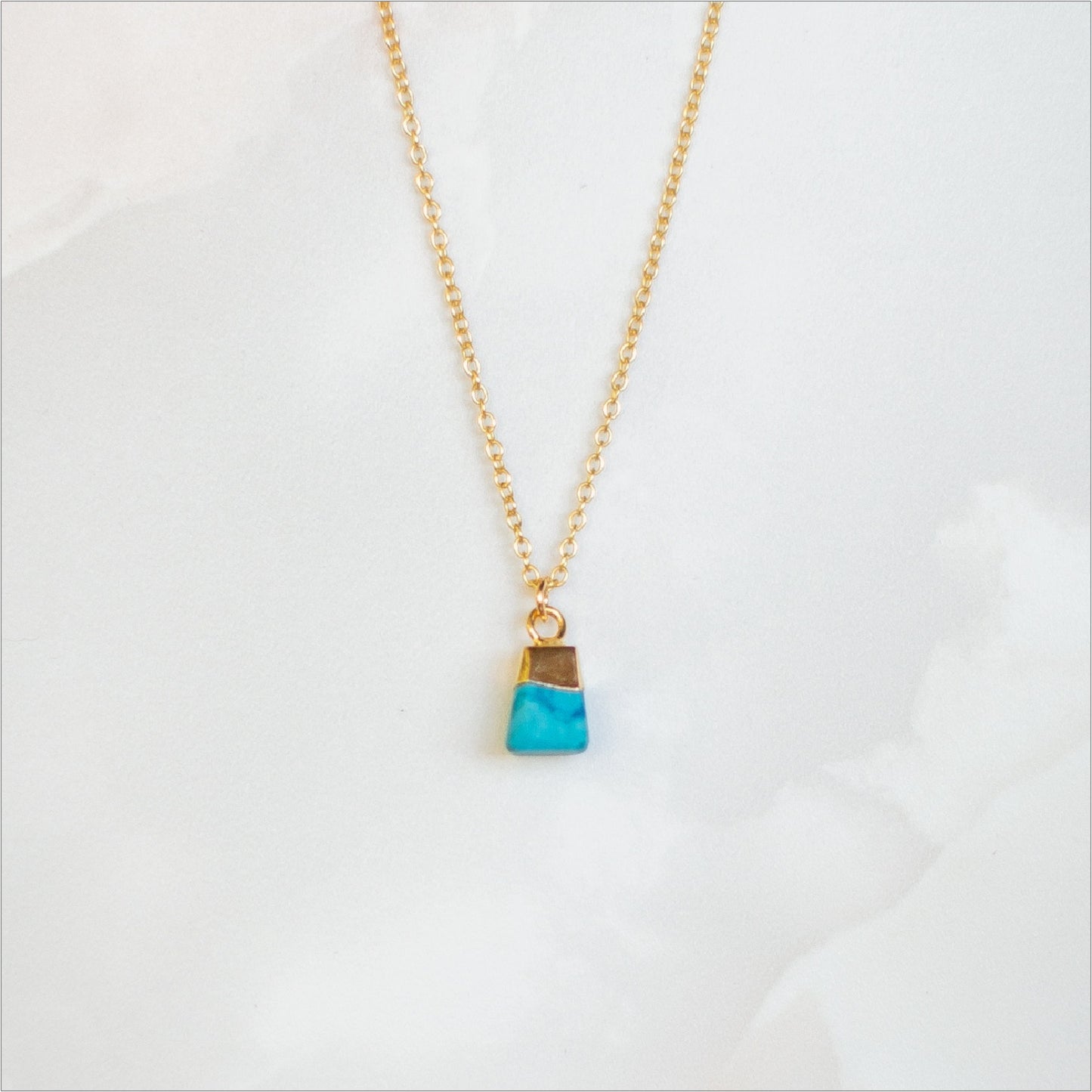 Raw Crystal Necklace - Birthstone Necklace