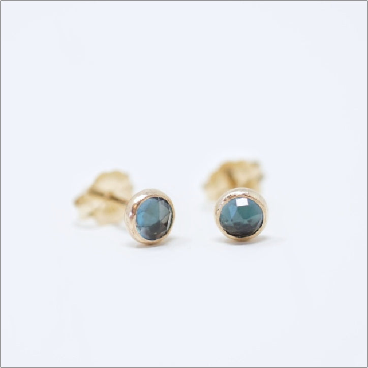 London Blue Topaz Stud Earrings