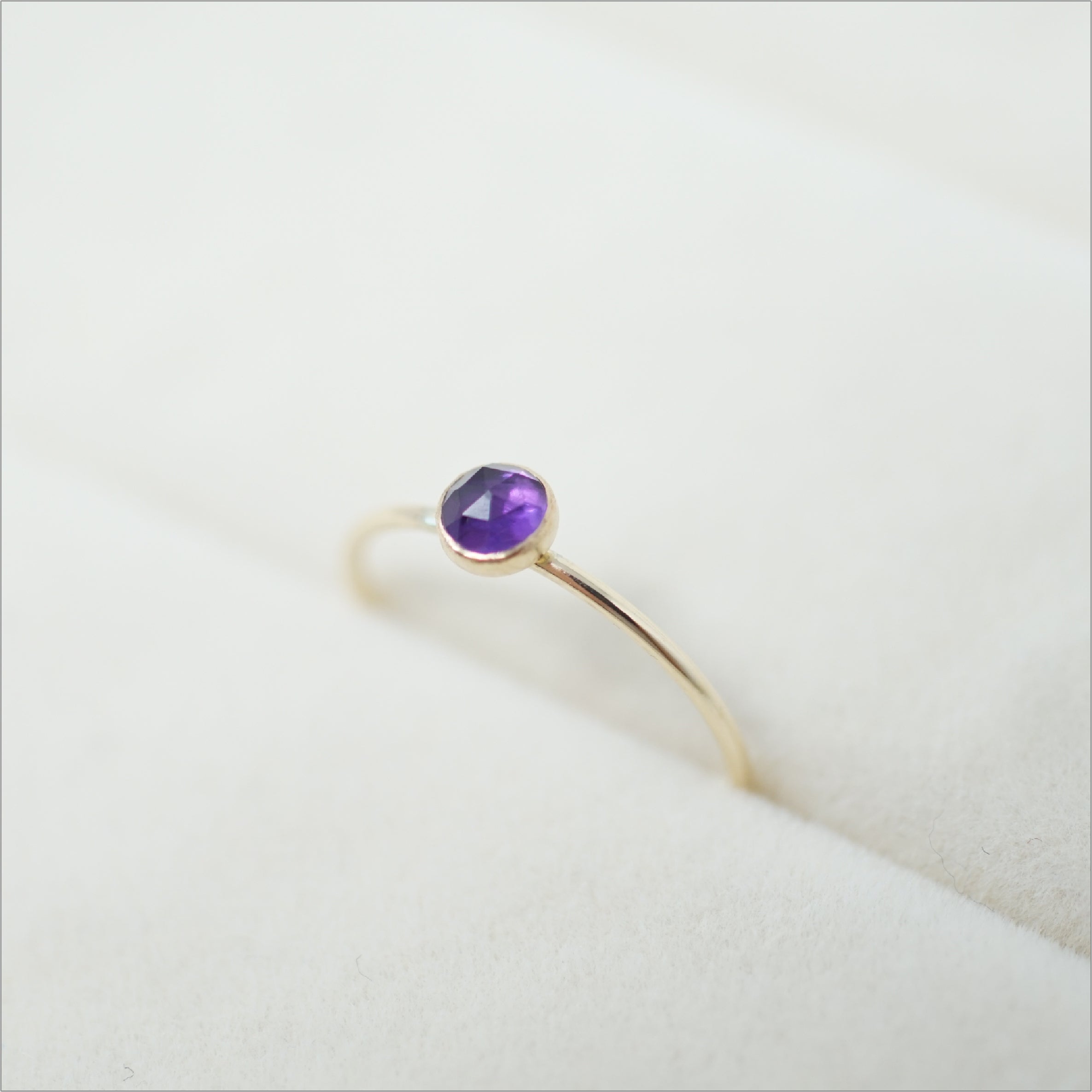 Amethyst Ring - February Birthstone Ring