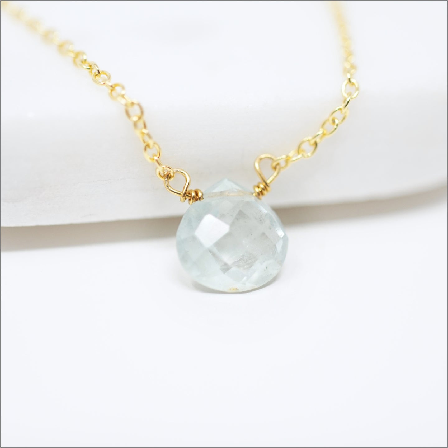 Genuine Blue Topaz Necklace - Blue Topaz Jewelry