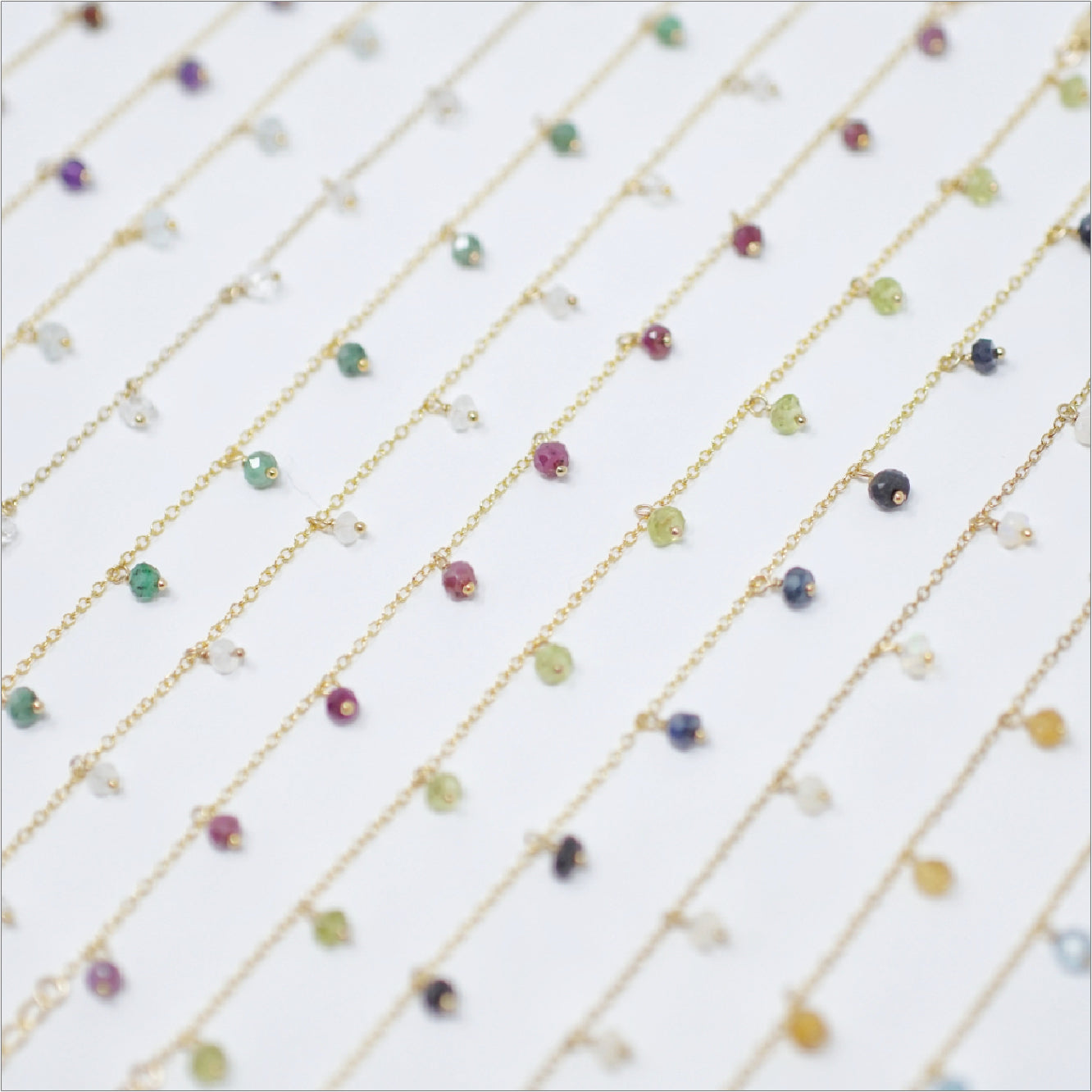 Dainty Birthstone Necklaces