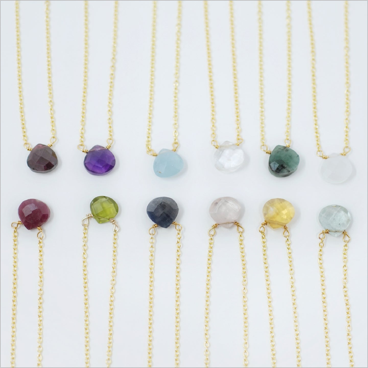 Genuine Gemstone Necklaces