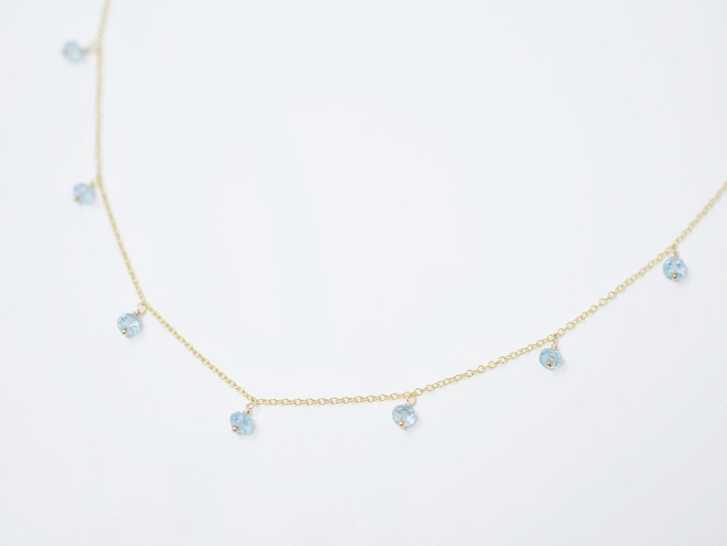 Dainty Gemstone Choker Necklace - Birthstone Necklace