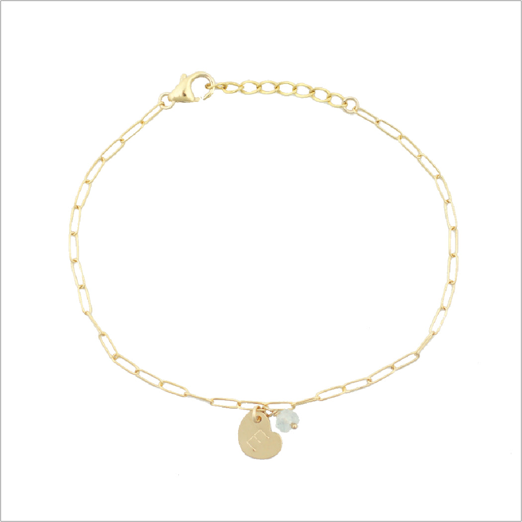 Gold Letter Bracelet