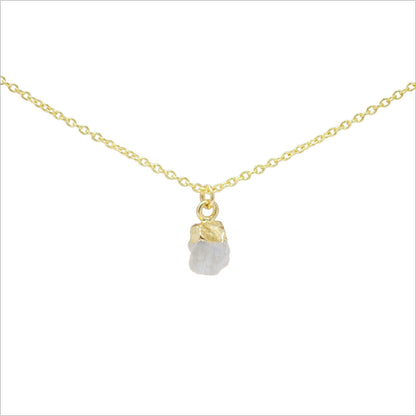 Raw Moonstone Necklace