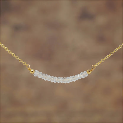 Rainbow Moonstone Necklace