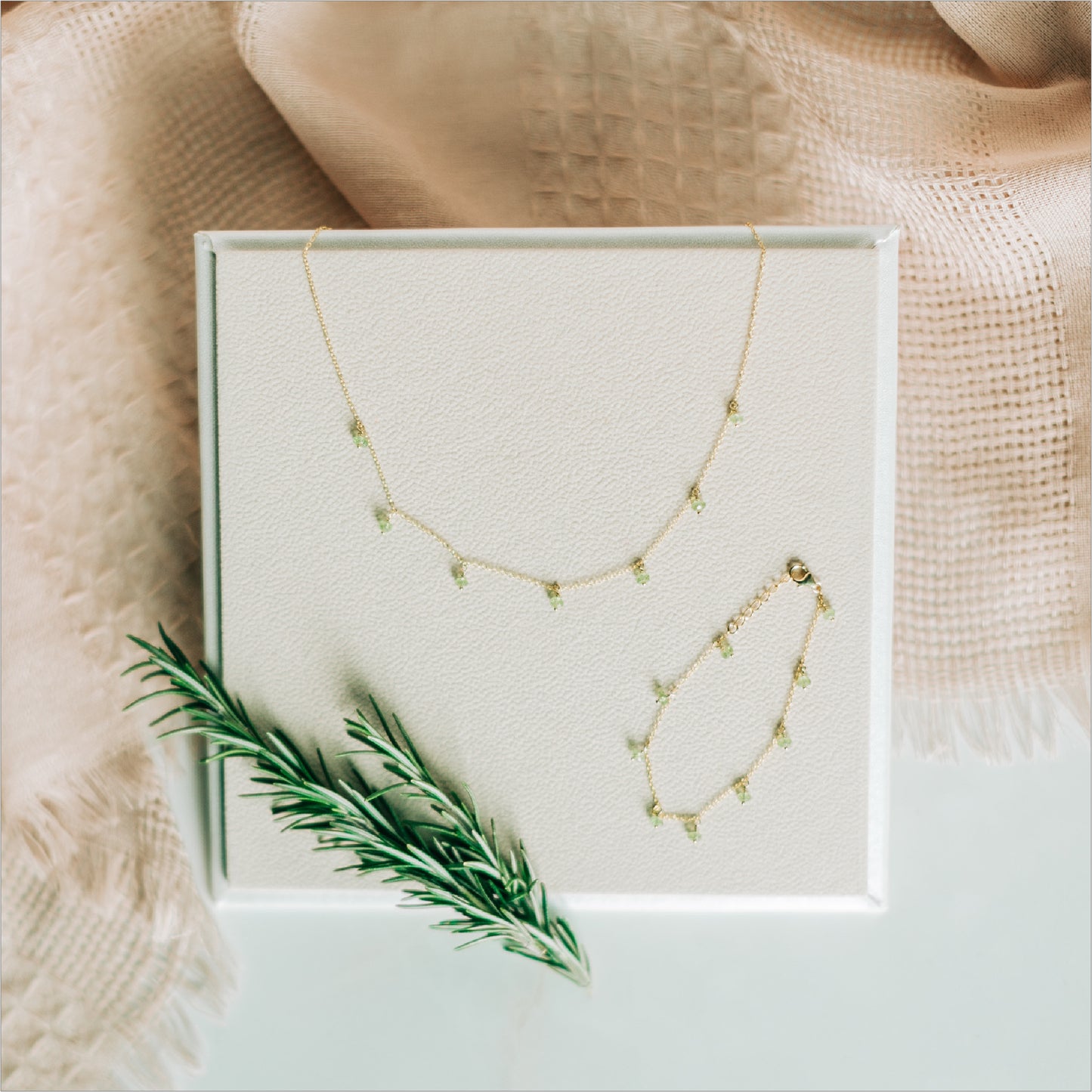 Peridot Jewelry Set