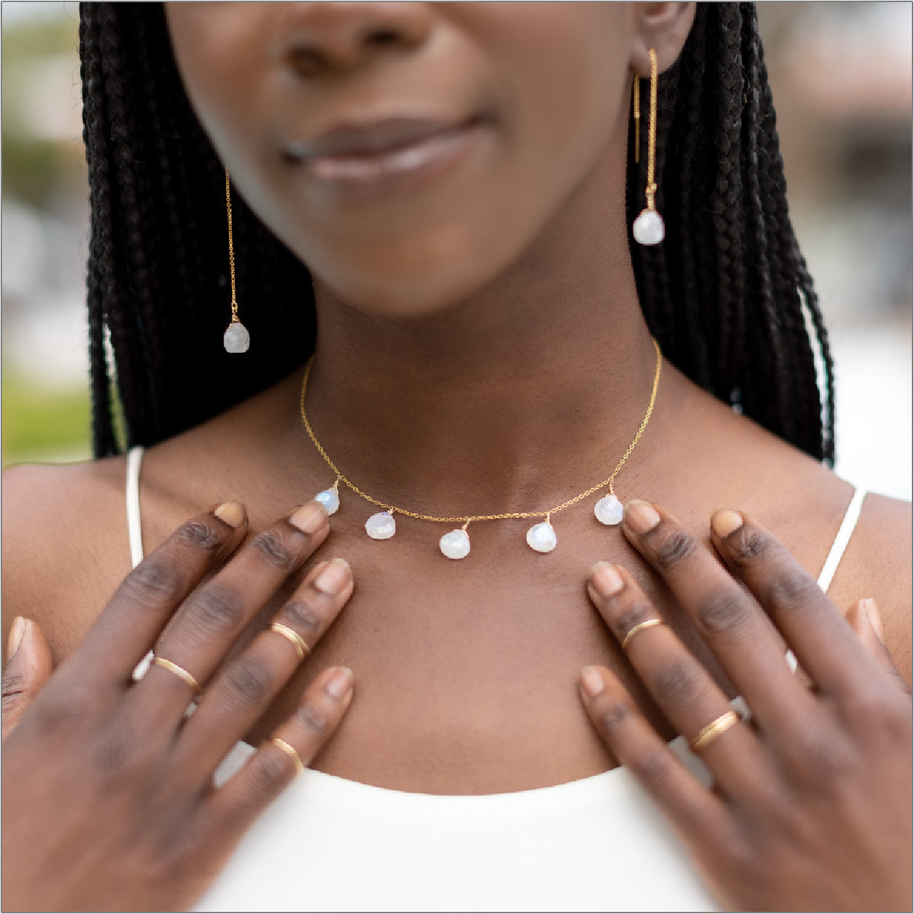 Peridot Statement Necklace - Peridot Jewelry