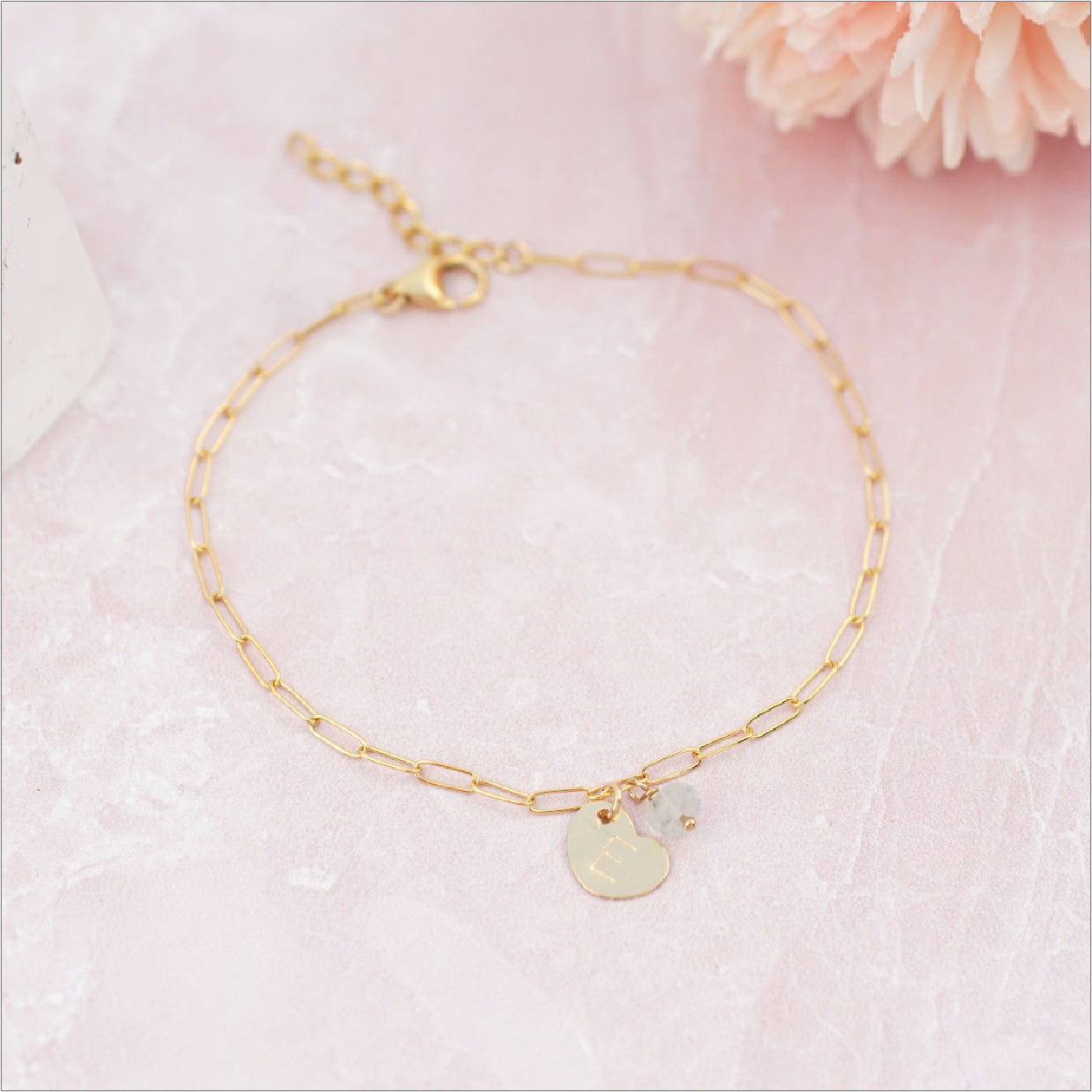 Gold Letter Bracelet