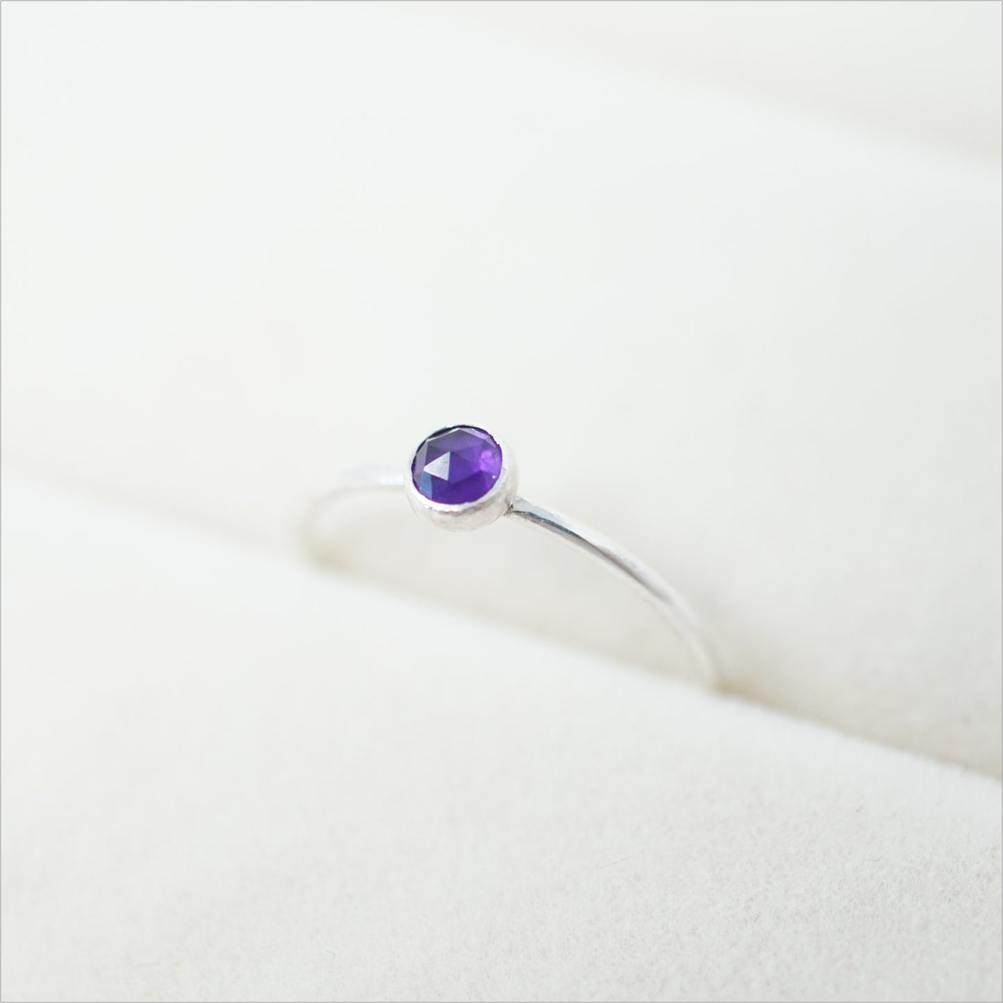 Sterling Silver Amethyst Ring